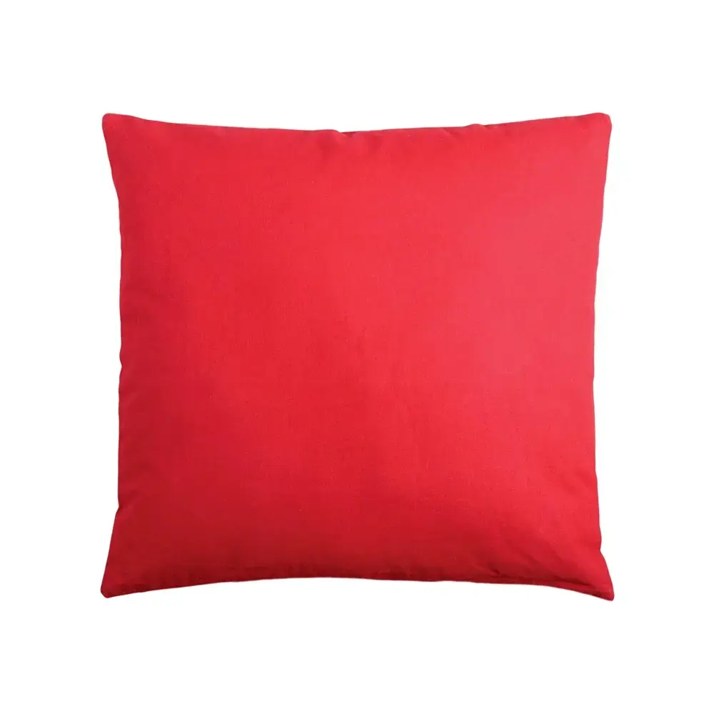 Mαξιλαροθήκη  Σχ.Irma 45x45cm 80% cot-20% pol Red