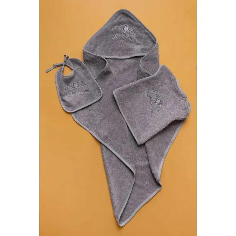 Σετ Λουτρου Βρεφικο Baby Joia BJ524 GREY