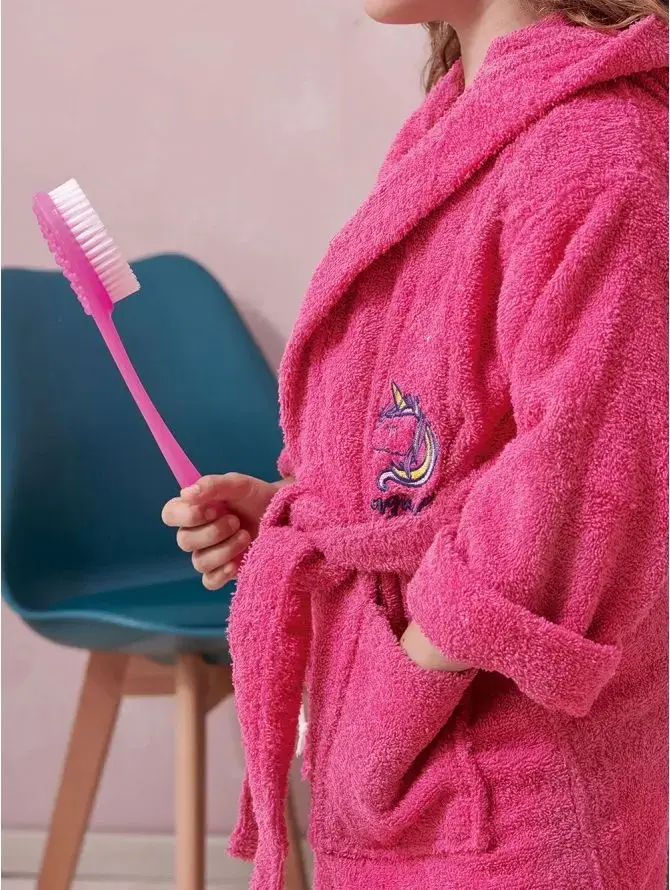 Μπουρνουζι Kids Bath MAGICAL FUCSHIA