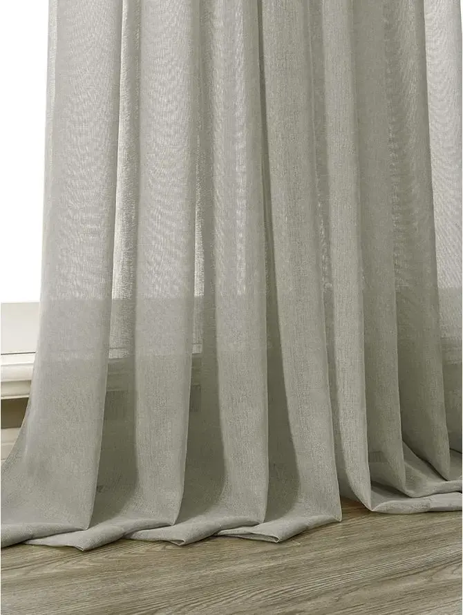 Κουρτινα Με Τρουκς 140X260 ERA SILVER