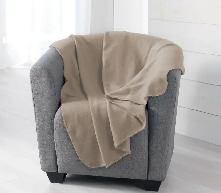 Polar fleece Σχ. Malou taupe 100% polyester 200x220cm