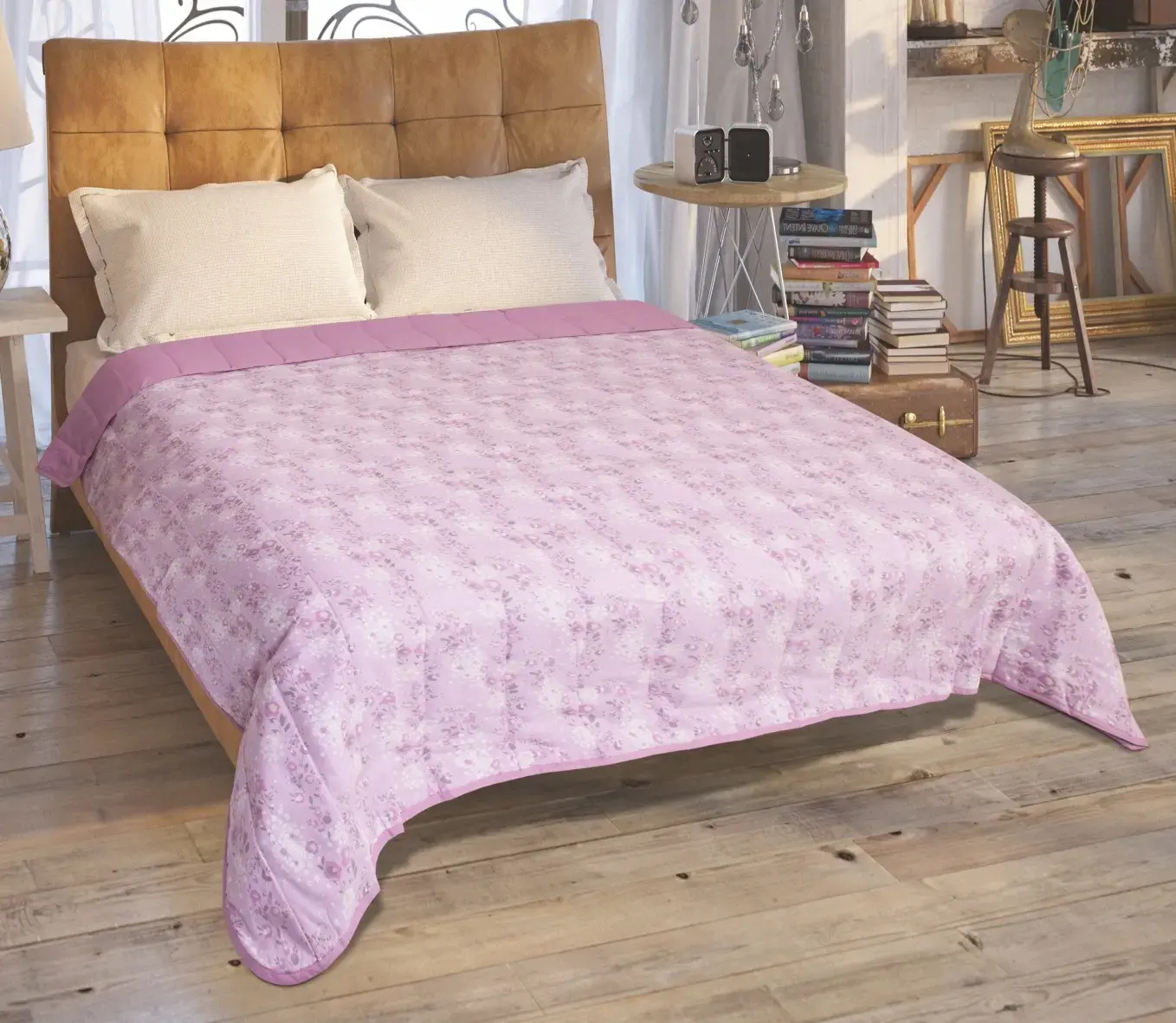 Κουβερλί βαμβακερό εμπριμέ Σχ. Liberty 220x230cm