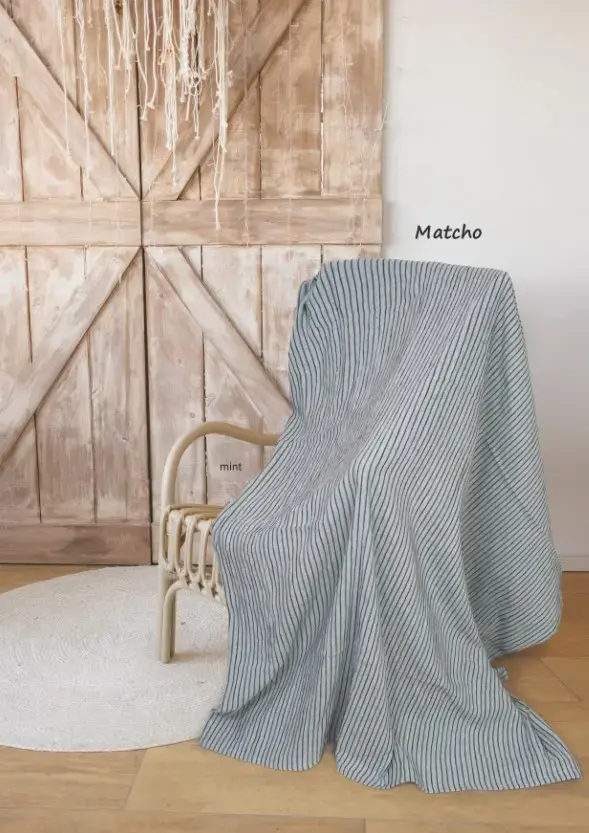 Ριχτάρι Σχ. Matcho 80%cotton - 20% polyester Beige 180x300cm