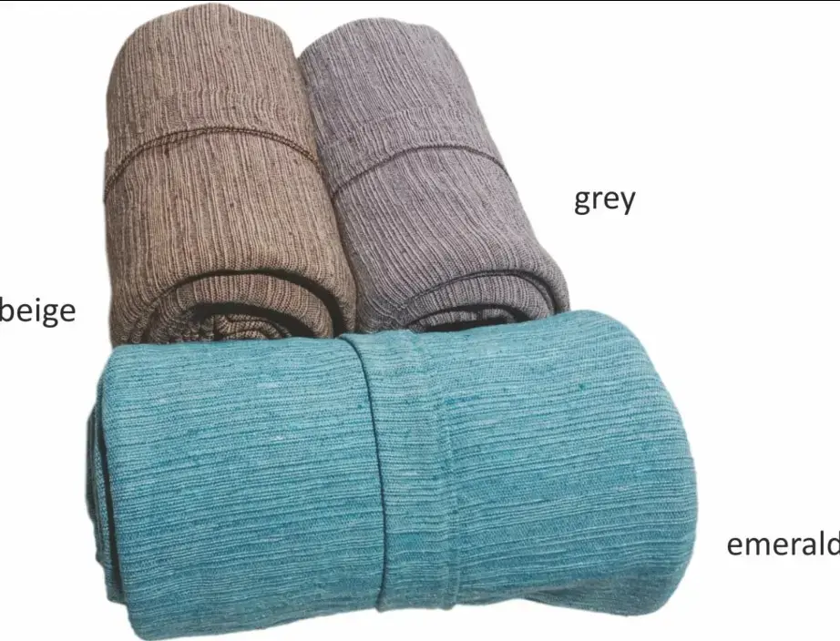 Ριχτάρι Σχ. Sancho 80%cotton - 20% polyester Grey 180x300cm