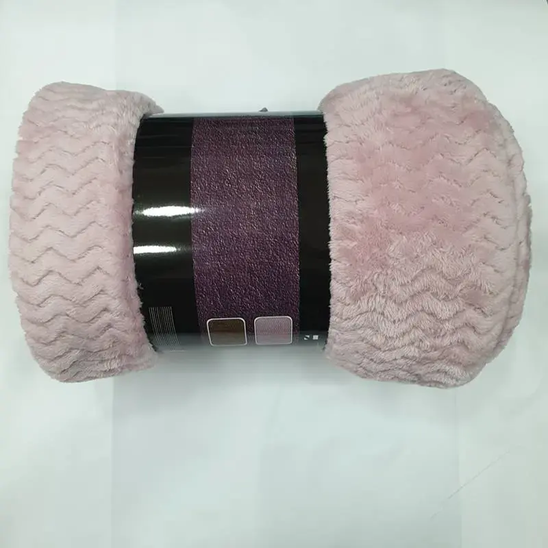 ΚΟΥΒΕΡΤΑ FLEECE 210x230εκ. ΖΙΚ ΖΑΚ ΡΟΖ