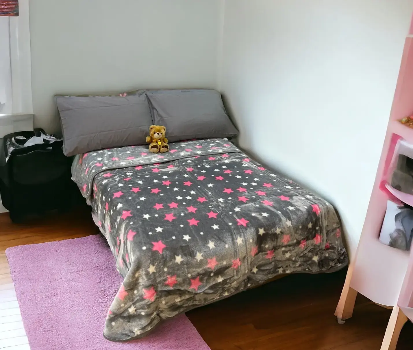 ΚΟΥΒΕΡΤΑ ΠΑΙΔΙΚΗ 160x220εκ. STARS PINK