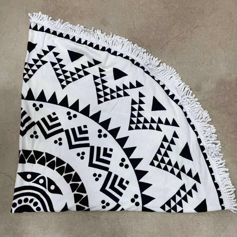 ΠΕΤΣΕΤΑ ΘΑΛΑΣΣΗΣ  Φ140εκ. CC9 BLACK WHITE