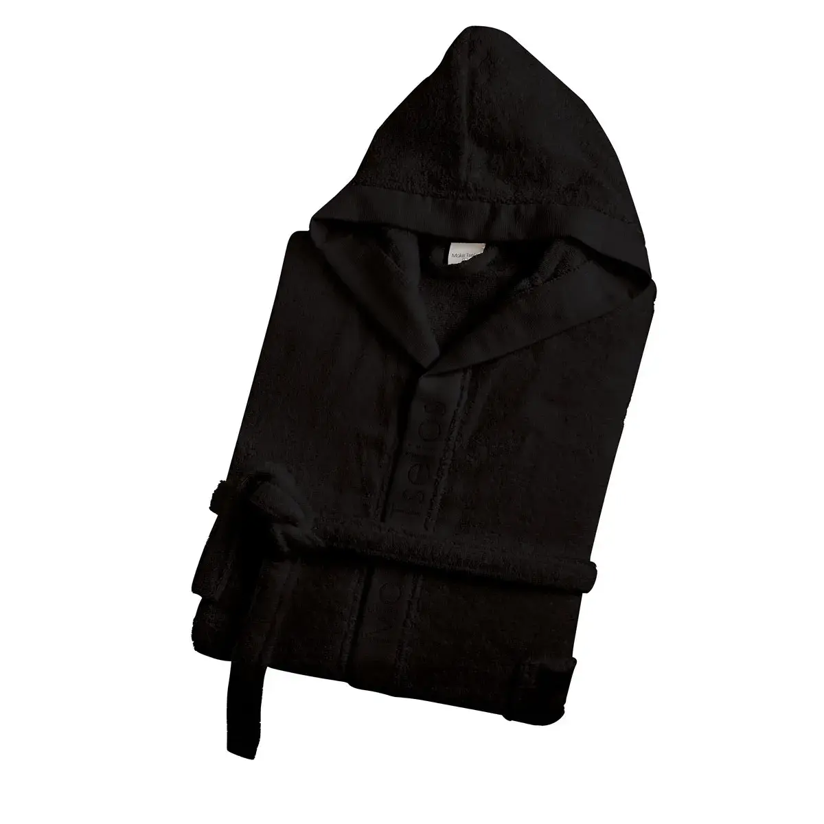 Makis Tselios Home Hola Μπουρνούζι Black 3 Extra Large