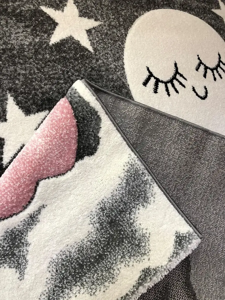 Παιδικό Χαλί Kids 9358a Pink Ροτόντα 1.33  KoulisCarpets