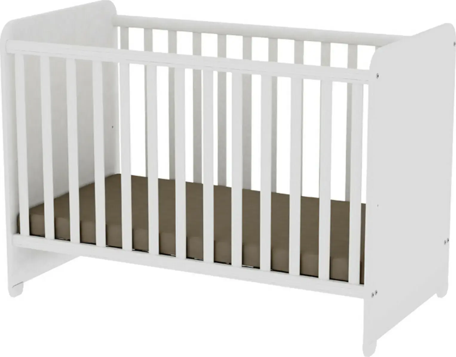Βρεφική Κούνια BED SWEET DREAM για Στρώμα 60x120cm WHITE