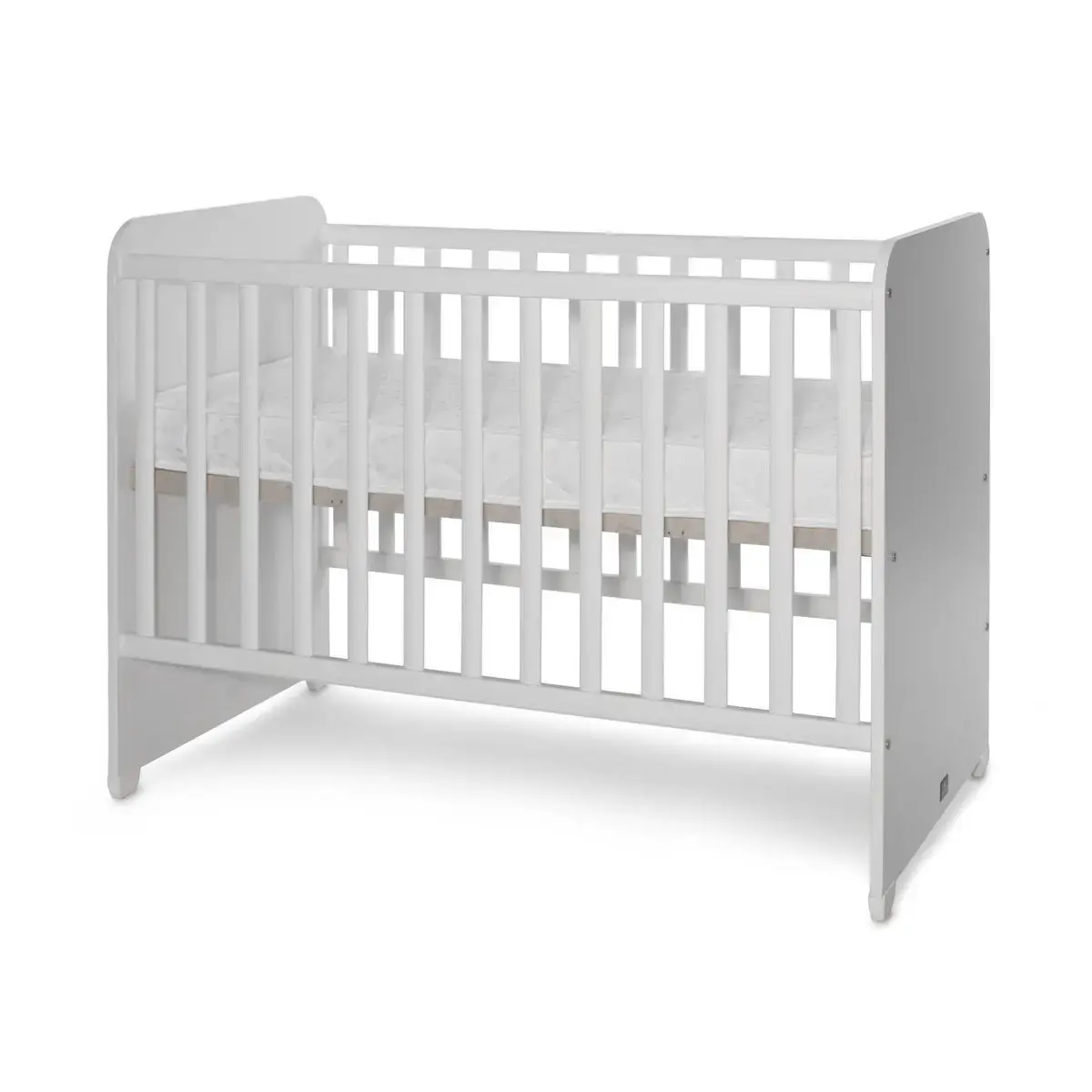Βρεφική Κούνια BED SWEET DREAM για Στρώμα 60x120cm WHITE