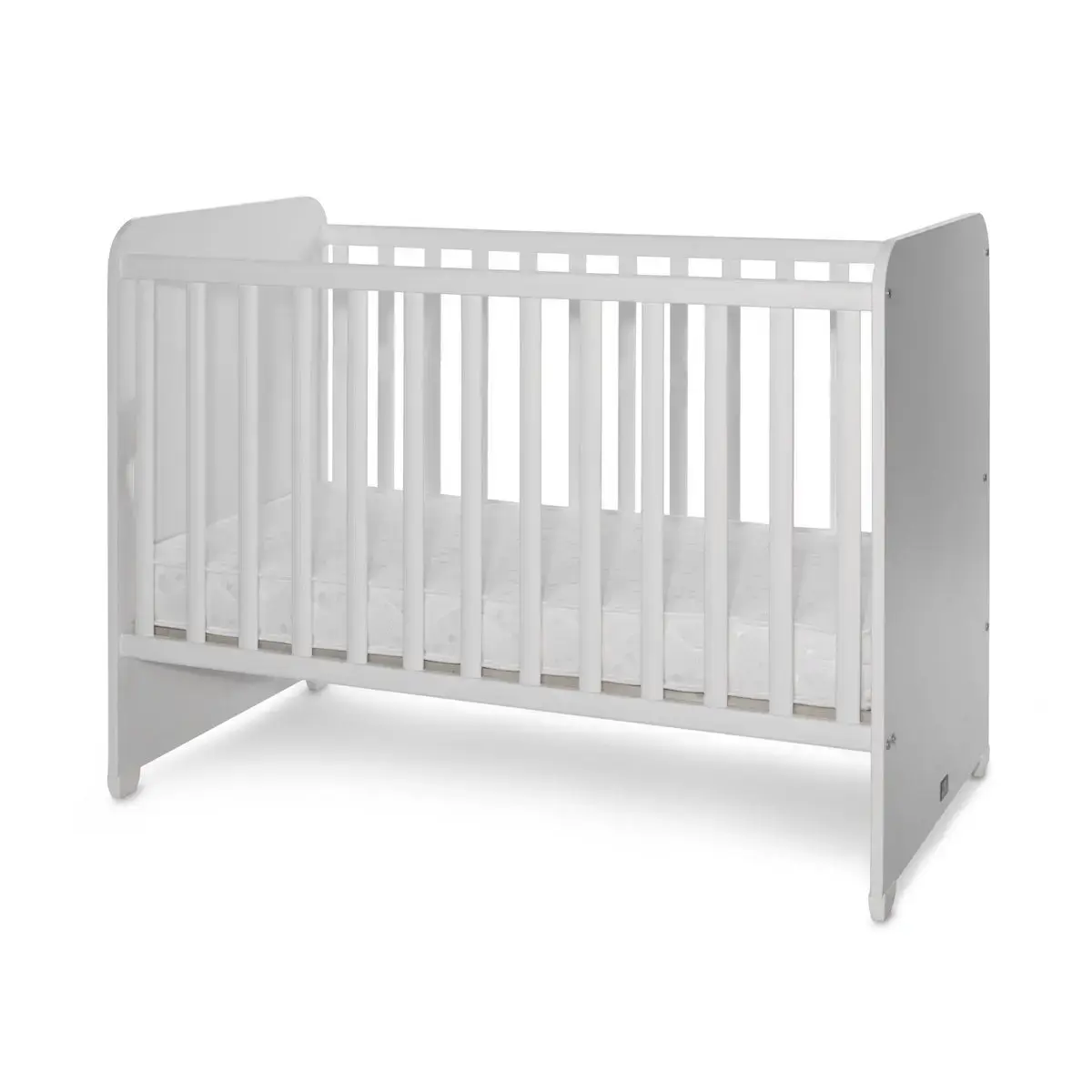Βρεφική Κούνια BED SWEET DREAM για Στρώμα 60x120cm WHITE