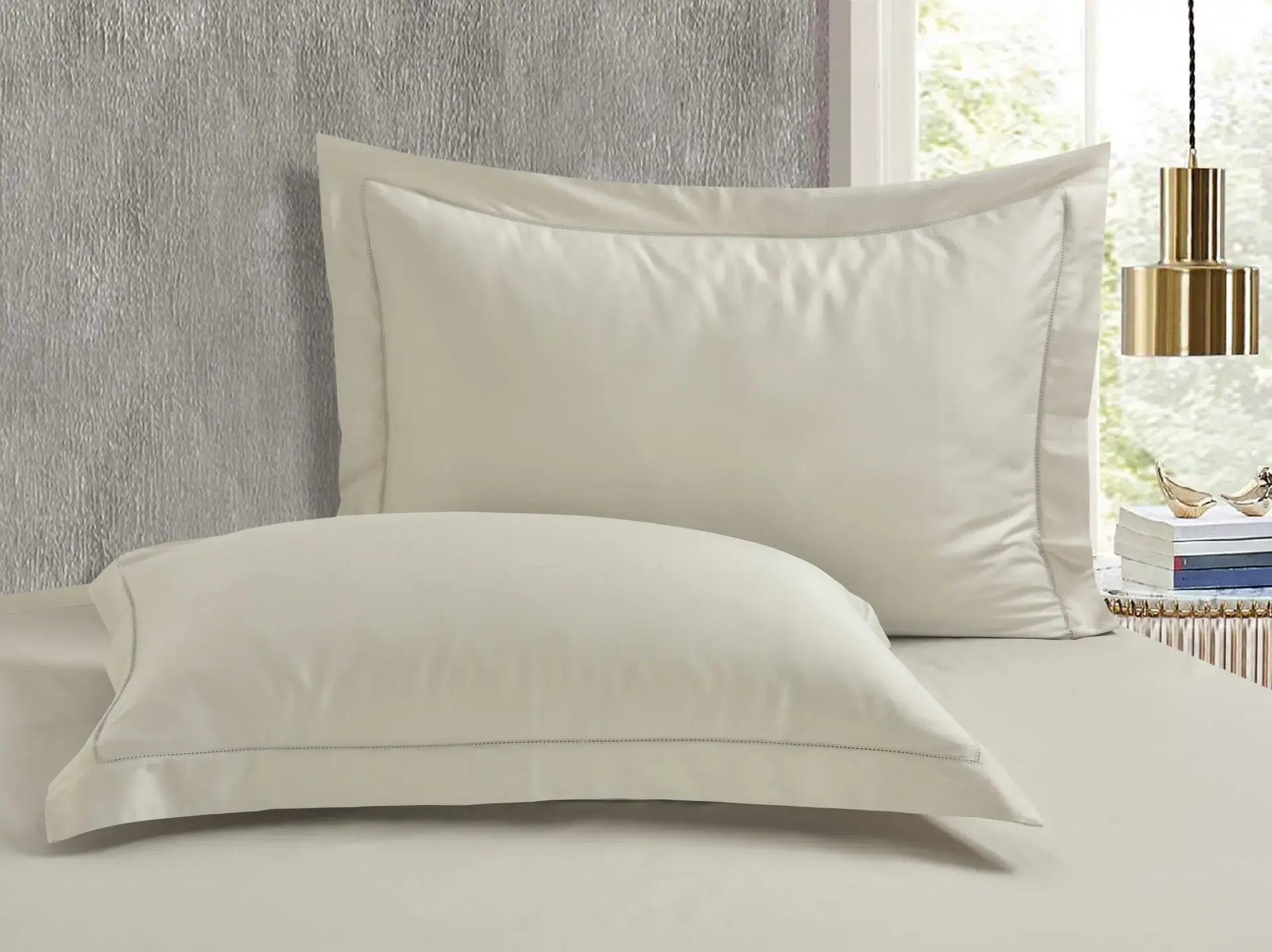 Monaco (Taupe) ΣΕΤ ΣΕΝΤΟΝΙΑ Υ/Δ 245×270+2 ΜΑΞ/ΘΗΚΕΣ 52×75 300TC