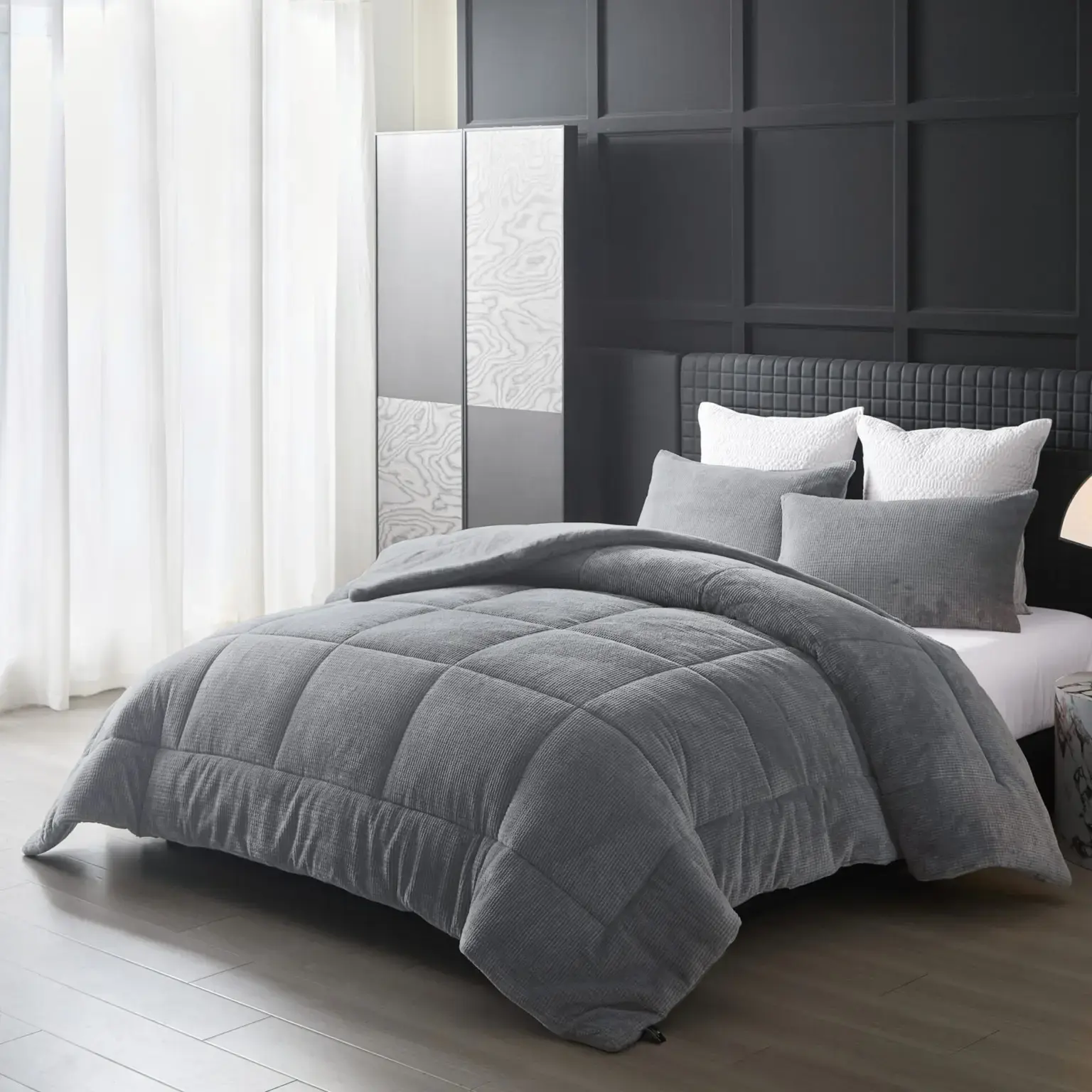 Cassiano (Lt Grey) Κουβέρτα/Πάπλωμα LT-Grey 220x240