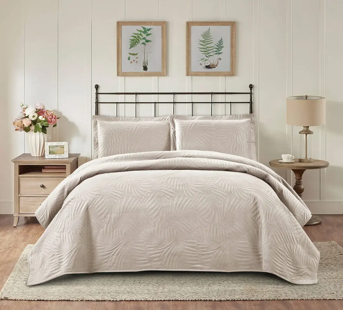 Ibiza (Beige) Μαξ/θήκες 50x70/2τεμ
