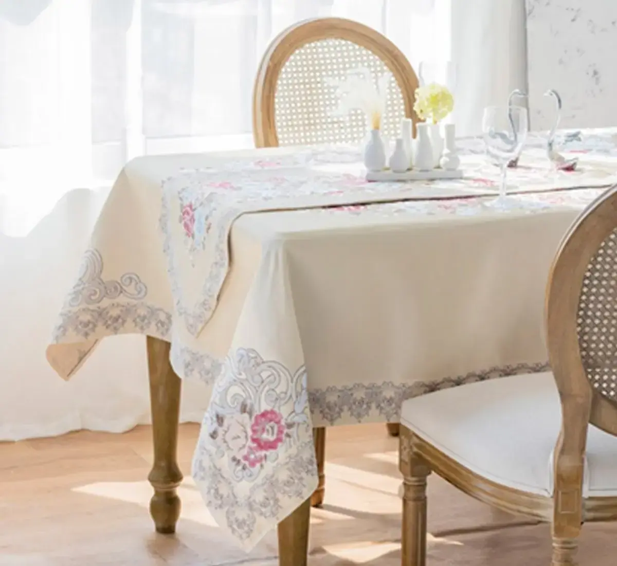 Τραβέρσα/Runner PLS-TB1217 Στόφα-Jacquard Beige 45x140