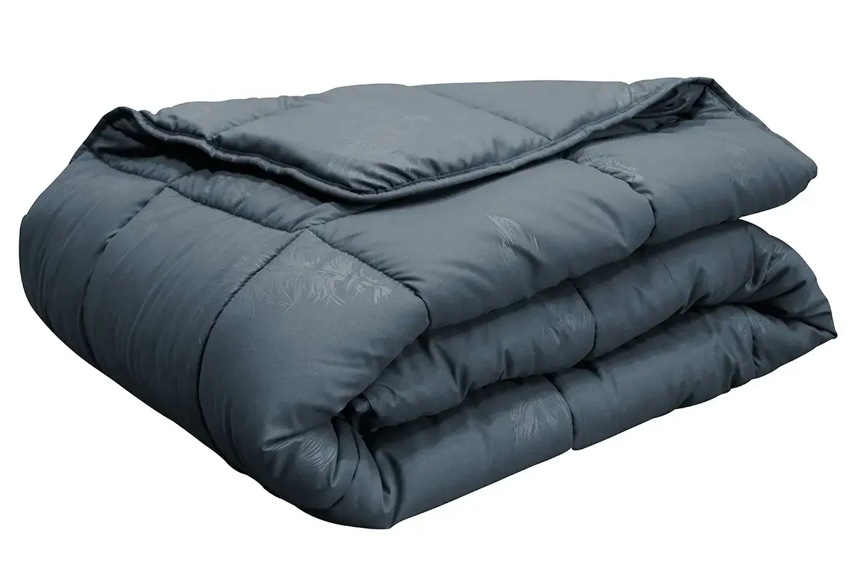 Πάπλωμα μονόχρωμο μπλε 100% microfiber 160x230cm