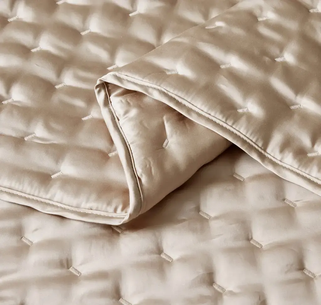 Gisele (Beige) Bedspead 250x240 + Mαξ/θήκες 50x70/2τεμ Μπεζ