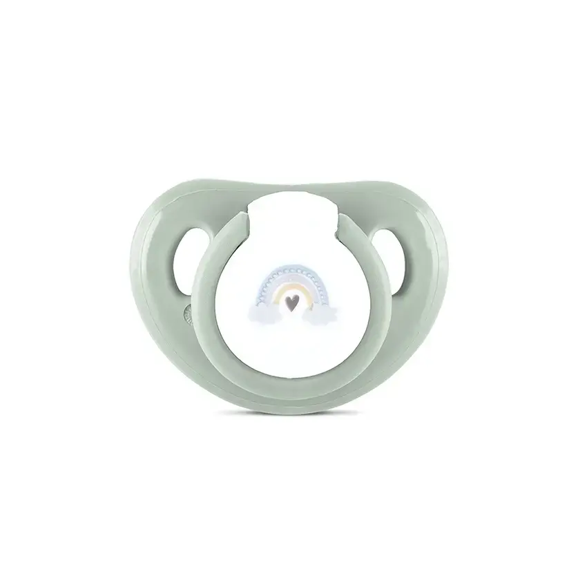 PACIFIER WITH COVER MY FRIEND 2PCS ICEBERG GREEN