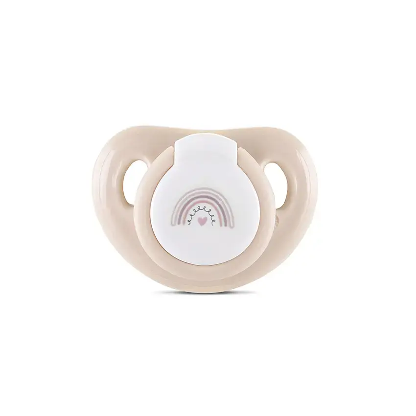 PACIFIER WITH COVER MY FRIEND 2PCS MELLOW ROSE